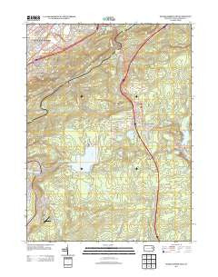 Wilkes-Barre East Pennsylvania Historical topographic map, 1:24000 scale, 7.5 X 7.5 Minute, Year 2013