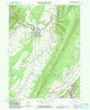 Williamsburg Pennsylvania Historical topographic map, 1:24000 scale, 7.5 X 7.5 Minute, Year 1963