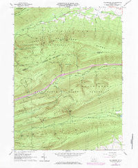Williamsport SE Pennsylvania Historical topographic map, 1:24000 scale, 7.5 X 7.5 Minute, Year 1965