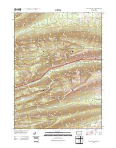 Williamsport SE Pennsylvania Historical topographic map, 1:24000 scale, 7.5 X 7.5 Minute, Year 2013