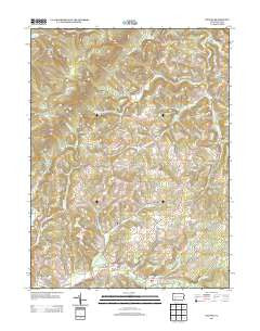 Wilpen Pennsylvania Historical topographic map, 1:24000 scale, 7.5 X 7.5 Minute, Year 2013