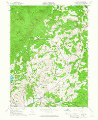 Wilpen Pennsylvania Historical topographic map, 1:24000 scale, 7.5 X 7.5 Minute, Year 1964