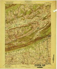 Wind Gap Pennsylvania Historical topographic map, 1:62500 scale, 15 X 15 Minute, Year 1916