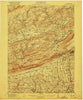 Wind Gap Pennsylvania Historical topographic map, 1:62500 scale, 15 X 15 Minute, Year 1916