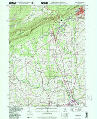 Wind Gap Pennsylvania Historical topographic map, 1:24000 scale, 7.5 X 7.5 Minute, Year 1997