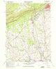 Wind Gap Pennsylvania Historical topographic map, 1:24000 scale, 7.5 X 7.5 Minute, Year 1960