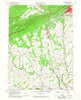 Wind Gap Pennsylvania Historical topographic map, 1:24000 scale, 7.5 X 7.5 Minute, Year 1960