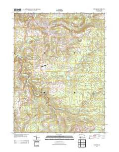 Windber Pennsylvania Historical topographic map, 1:24000 scale, 7.5 X 7.5 Minute, Year 2013