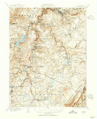 Windber Pennsylvania Historical topographic map, 1:62500 scale, 15 X 15 Minute, Year 1914