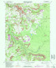 Windber Pennsylvania Historical topographic map, 1:24000 scale, 7.5 X 7.5 Minute, Year 1971