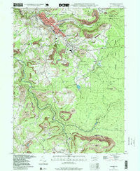 Windber Pennsylvania Historical topographic map, 1:24000 scale, 7.5 X 7.5 Minute, Year 1998
