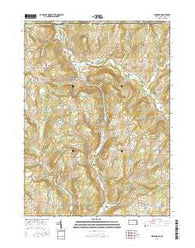 Windham Pennsylvania Current topographic map, 1:24000 scale, 7.5 X 7.5 Minute, Year 2016