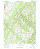 Wittenburg Pennsylvania Historical topographic map, 1:24000 scale, 7.5 X 7.5 Minute, Year 1967