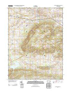 Womelsdorf Pennsylvania Historical topographic map, 1:24000 scale, 7.5 X 7.5 Minute, Year 2013