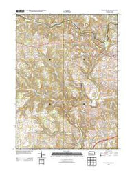Worthington Pennsylvania Historical topographic map, 1:24000 scale, 7.5 X 7.5 Minute, Year 2013