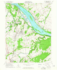 York Haven Pennsylvania Historical topographic map, 1:24000 scale, 7.5 X 7.5 Minute, Year 1964