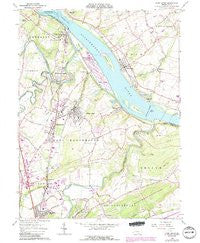York Haven Pennsylvania Historical topographic map, 1:24000 scale, 7.5 X 7.5 Minute, Year 1964