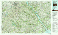 York Pennsylvania Historical topographic map, 1:100000 scale, 30 X 60 Minute, Year 1983