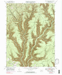 Young Womans Creek Pennsylvania Historical topographic map, 1:24000 scale, 7.5 X 7.5 Minute, Year 1946