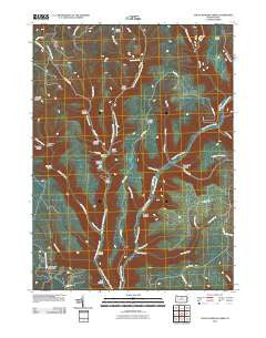 Young Womans Creek Pennsylvania Historical topographic map, 1:24000 scale, 7.5 X 7.5 Minute, Year 2010