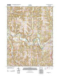 Zelienople Pennsylvania Historical topographic map, 1:24000 scale, 7.5 X 7.5 Minute, Year 2013