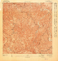 Adjuntas NE Puerto Rico Historical topographic map, 1:10000 scale, 3.75 X 3.75 Minute, Year 1947