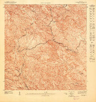 Adjuntas SE Puerto Rico Historical topographic map, 1:10000 scale, 3.75 X 3.75 Minute, Year 1947