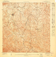 Aguas Buenas NO Puerto Rico Historical topographic map, 1:10000 scale, 3.75 X 3.75 Minute, Year 1947