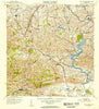 Aguas Buenas Puerto Rico Historical topographic map, 1:30000 scale, 7.5 X 7.5 Minute, Year 1952