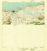 Arecibo Puerto Rico Historical topographic map, 1:30000 scale, 7.5 X 7.5 Minute, Year 1942