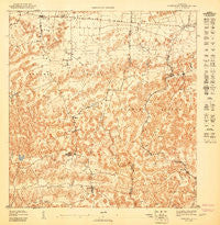 Barceloneta SO Puerto Rico Historical topographic map, 1:10000 scale, 3.75 X 3.75 Minute, Year 1947