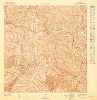 Barranquitas SO Puerto Rico Historical topographic map, 1:10000 scale, 3.75 X 3.75 Minute, Year 1947