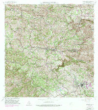Barranquitas Puerto Rico Historical topographic map, 1:20000 scale, 7.5 X 7.5 Minute, Year 1957
