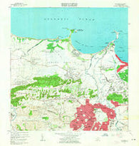 Bayamon Puerto Rico Historical topographic map, 1:20000 scale, 7.5 X 7.5 Minute, Year 1963