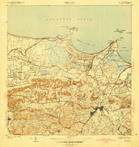 Bayamon Puerto Rico Historical topographic map, 1:30000 scale, 7.5 X 7.5 Minute, Year 1941