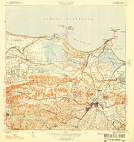 Bayamon Puerto Rico Historical topographic map, 1:30000 scale, 7.5 X 7.5 Minute, Year 1947