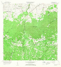 Bayaney Puerto Rico Historical topographic map, 1:20000 scale, 7.5 X 7.5 Minute, Year 1957