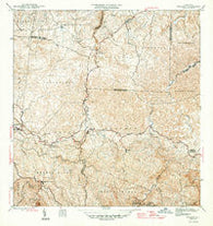 Bayaney Puerto Rico Historical topographic map, 1:30000 scale, 7.5 X 7.5 Minute, Year 1946