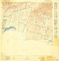 Cabo Rojo NE Puerto Rico Historical topographic map, 1:10000 scale, 3.75 X 3.75 Minute, Year 1949