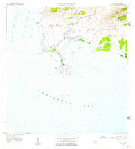 Cabo Rojo Puerto Rico Historical topographic map, 1:20000 scale, 7.5 X 7.5 Minute, Year 1957