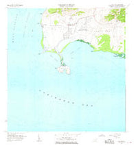 Cabo Rojo Puerto Rico Historical topographic map, 1:20000 scale, 7.5 X 7.5 Minute, Year 1966