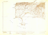Cabo Rojo Puerto Rico Historical topographic map, 1:25000 scale, 7.5 X 7.5 Minute, Year 1935