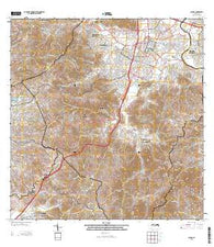 Caguas Puerto Rico Historical topographic map, 1:20000 scale, 7.5 X 7.5 Minute, Year 2013