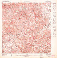 Caguas NO Puerto Rico Historical topographic map, 1:10000 scale, 3.75 X 3.75 Minute, Year 1947