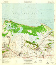 Carolina Puerto Rico Historical topographic map, 1:20000 scale, 7.5 X 7.5 Minute, Year 1957