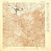 Cayey NE Puerto Rico Historical topographic map, 1:10000 scale, 3.75 X 3.75 Minute, Year 1947