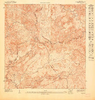 Cayey NO Puerto Rico Historical topographic map, 1:10000 scale, 3.75 X 3.75 Minute, Year 1947