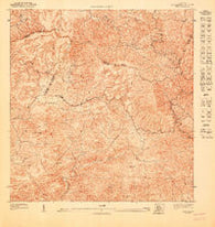 Cayey SE Puerto Rico Historical topographic map, 1:10000 scale, 3.75 X 3.75 Minute, Year 1947