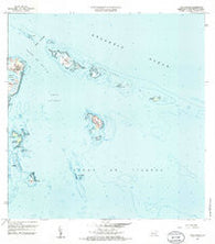 Cayo Icacos Puerto Rico Historical topographic map, 1:20000 scale, 7.5 X 7.5 Minute, Year 1958