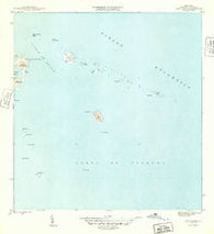 Cayo Icacos Puerto Rico Historical topographic map, 1:30000 scale, 7.5 X 7.5 Minute, Year 1945